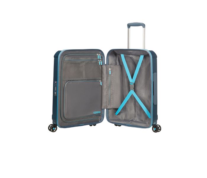 American Tourister GAT104LUG02993 Technum Spinner 55 cm Metallic Blue - Zoom Image 1