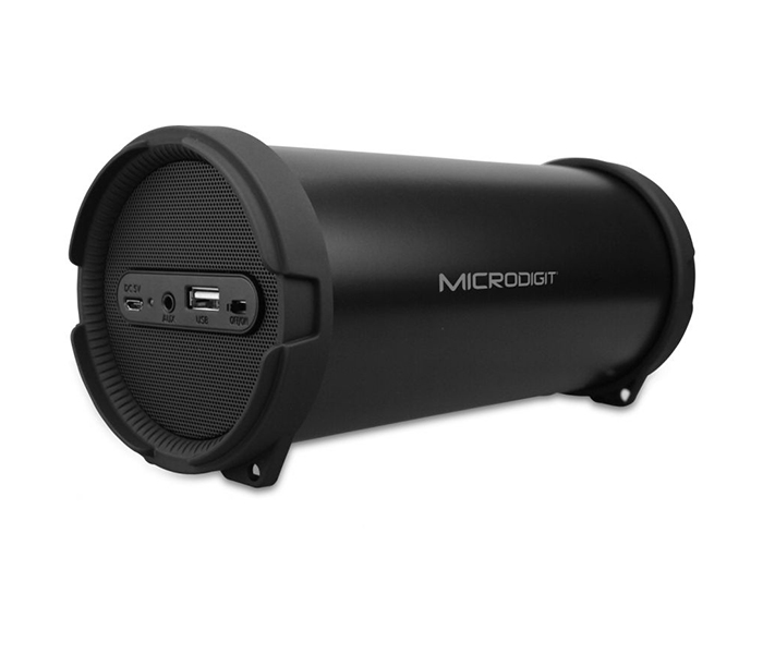 Microdigit M0051RT Bluetooh Portable HD Sound Speaker - Black - Zoom Image