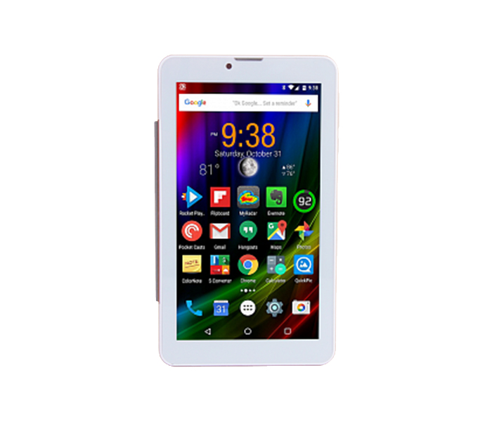 BSNL A21 7-Inch 16GB 4G LTE Dual Sim Tablet - White - Zoom Image 1