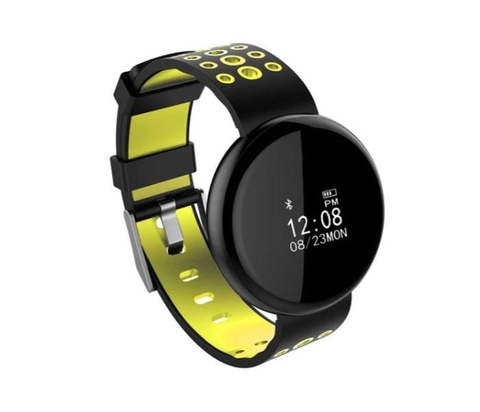 F4 Waterproof IP68 OLED Round Screen Bluetooth Smart Watch with Blood Pressure, Heart Rate Monitor - Black - Zoom Image 7