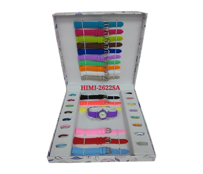 Himi 2622SA Color Changeable Strap & Dial Quartz Watch for Women - Zoom Image