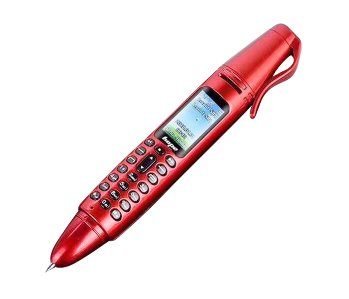 HOPE AK007 Multifunction 6 in 1 Camera MobilePhone Pen – Red - Zoom Image 1