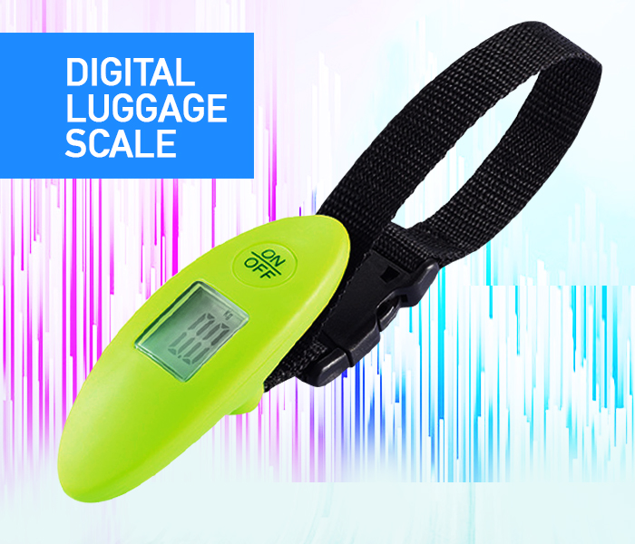 Para John PJLS9922 Digital Luggage Scale Green and Black - Zoom Image 3