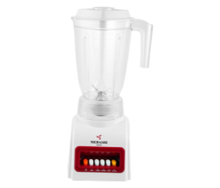 Mebashi ME-BL1006 4 Speed 2 in 1 Blender 350 Watts with 1.5 Liter Jar White - Zoom Image 3