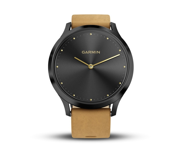 Garmin Vívomove HR Hybrid Smart Watch With Suede Band - Tan - Zoom Image 4