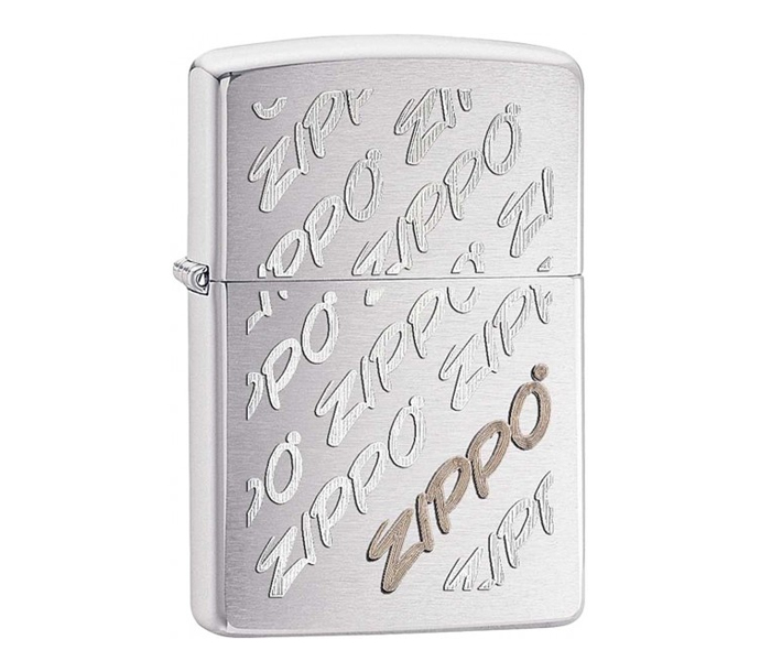 Zippo 28642 200 Script Lighter Silver - Zoom Image