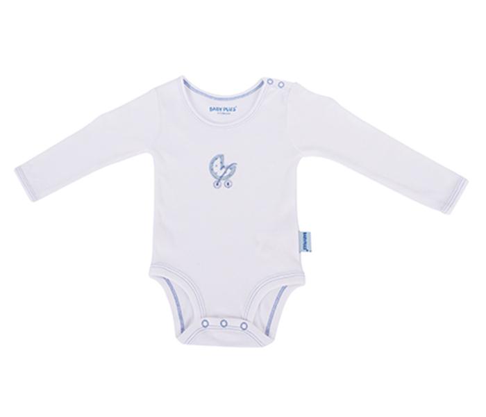 Baby Plus BP7705 Baby Body Suit - White - Zoom Image 1