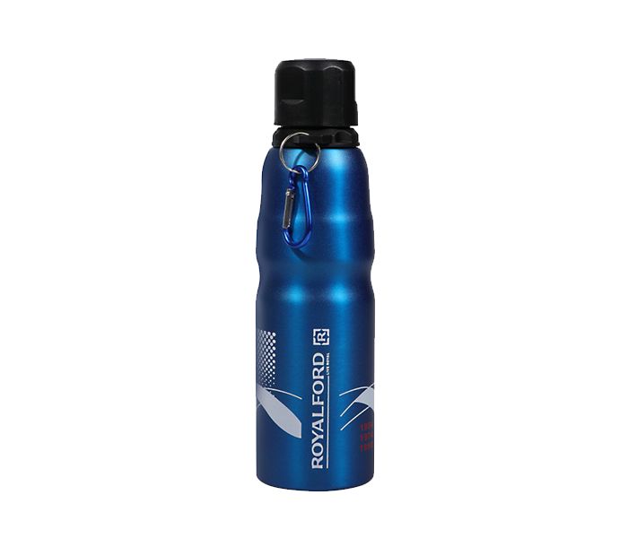 Royalford RF9359 750ml Stainless Steel Sports Bottle - Blue - Zoom Image