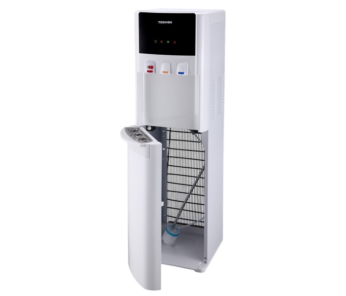 Toshiba RWF-W1615BU(W) Bottom Load Water Dispenser with Stainless Steel Water Suck Pipe and Child Safety Lock White - Zoom Image 3