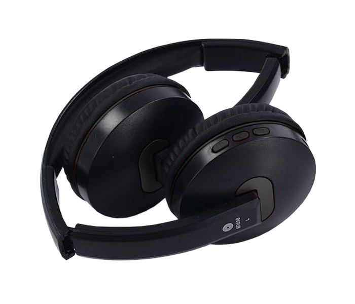 Platinum BT1610 Wireless Bluetooth Headphone Black - Zoom Image