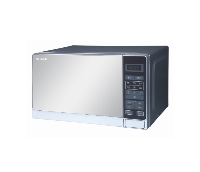 Sharp R20MTS 20 Litre Microwave Oven Silver - Zoom Image