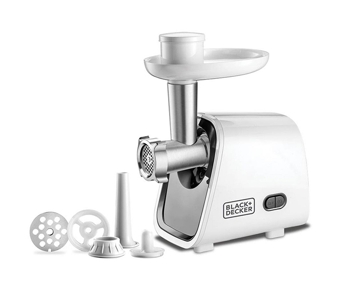 Black and Decker FM1500-B5 1500W Meat Mincer - White - Zoom Image 1