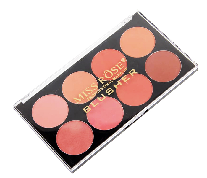 Miss Rose 7004-076N 8-Colors Blusher - Zoom Image 2