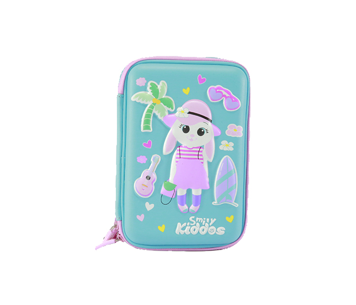 Smily Kiddos SK11001039 Hardtop Triple up Pencil Case - Light Blue - Zoom Image 5