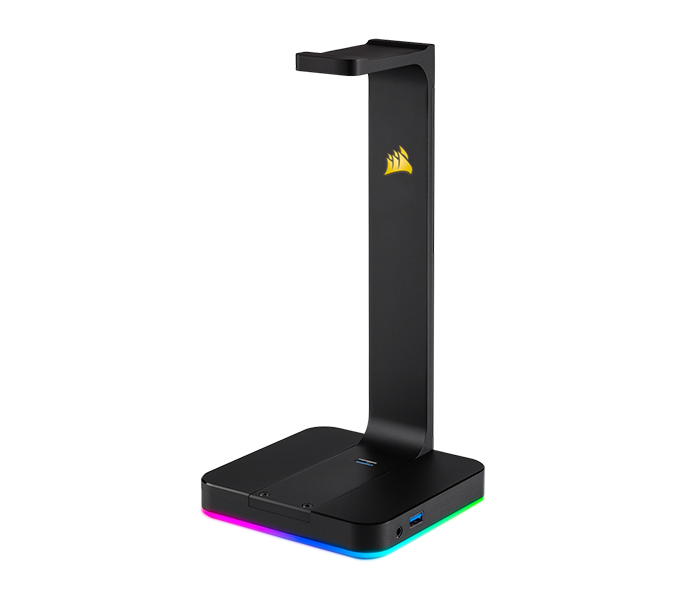 Corsair CA-9011167-NA ST100 RGB Premium Headset Stand - Black - Zoom Image 6