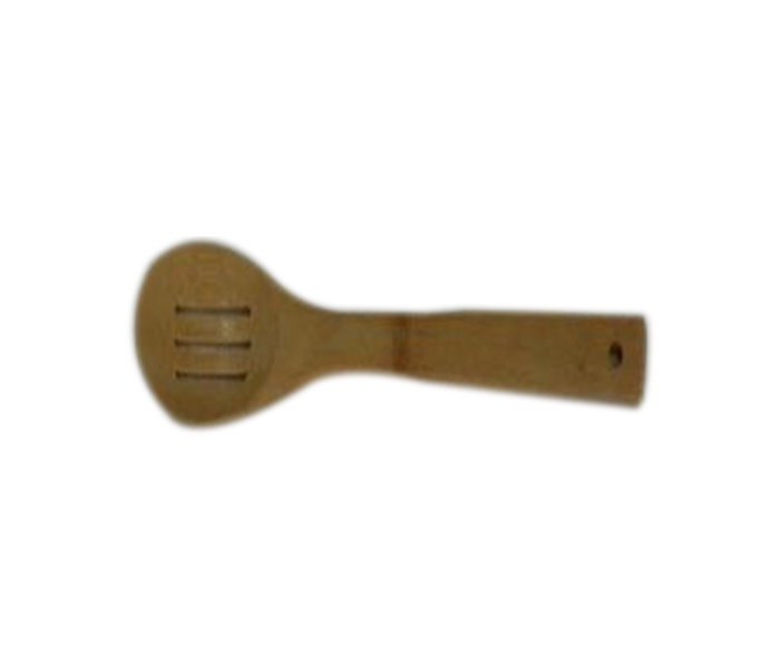 Homeway HW2980-BSS Bamboo Slotted Spoon - Brown - Zoom Image