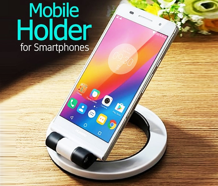 ZE Multi-Color 160 Degree Adjustable Light-Weight Mobile Holder for Smartphones - Zoom Image 3