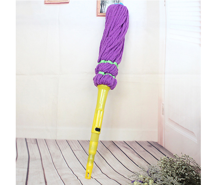 Cleano ci-2219 Microfiber Twist Rotating Floor Cleaner Mop - Purple - Zoom Image 3