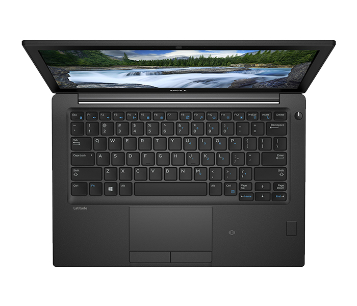 Dell LATITUDE 7290 12.5-inch Display Intel Core i7-8650U 256GB SSD HDD 8GB RAM NoteBook Laptop - Windows 10pro 64 Black - Zoom Image 4