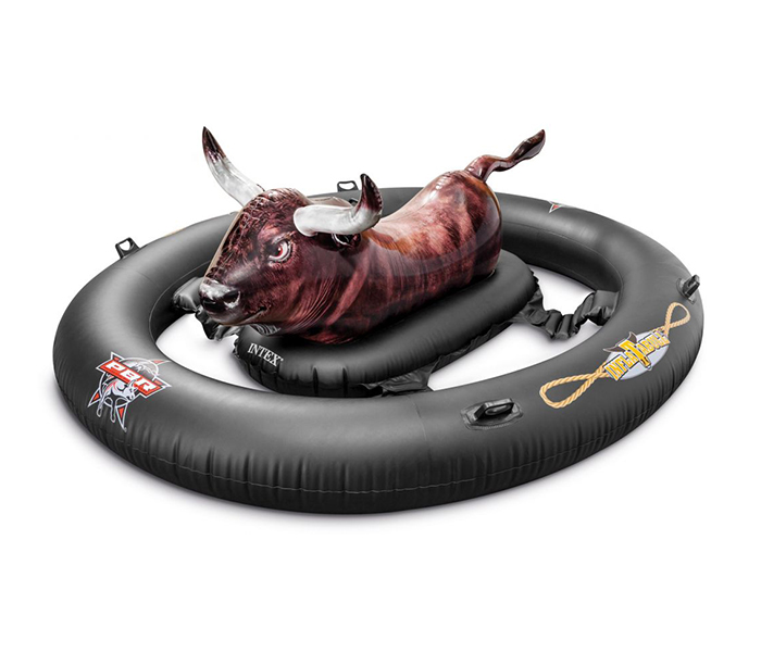 Intex ZX-56280 Inflatable Swimming Pool Bull Ride Tube - Zoom Image 2