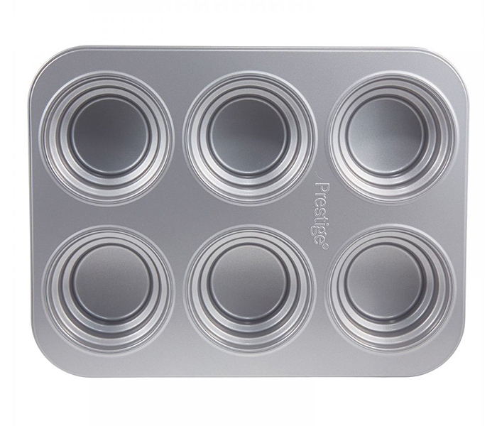 Prestige PR46639 Bakemaster 2 Circle Cakelette Pan, Grey - Zoom Image 2