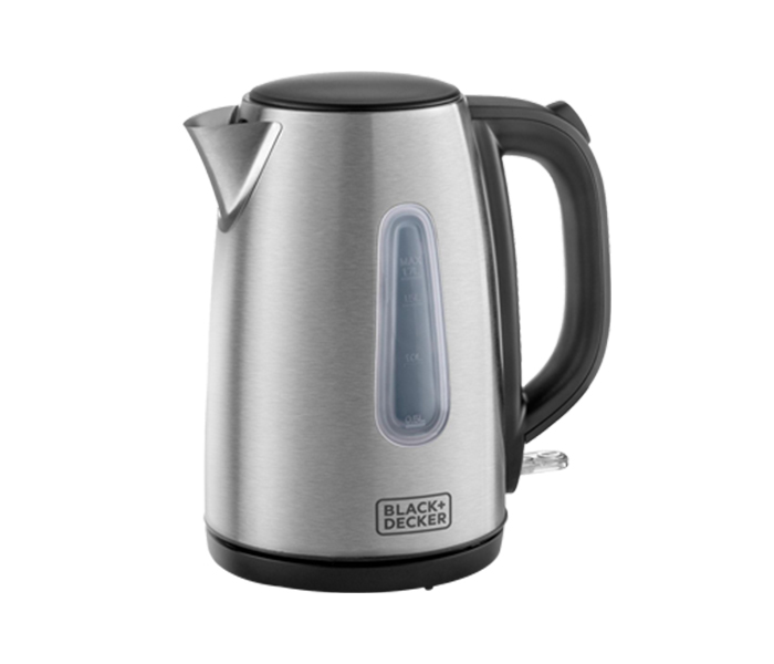 Black and Decker JC450-B5 1.7 Litre Stainless Steel Concealed Coil Electric Kettle - Silver - Zoom Image 2