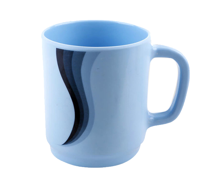 Royalford RF8701 Melamine Super Rays Handle Cup - Blue - Zoom Image