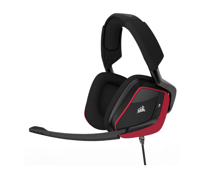 Corsair CA-9011157-NA Void Pro Gaming Headset with Dolby - Red - Zoom Image 5