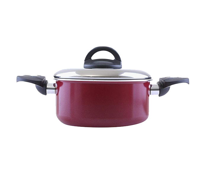 Royalford RF1249C18 18Cm Elegant Casserole with Lid - Red - Zoom Image 4