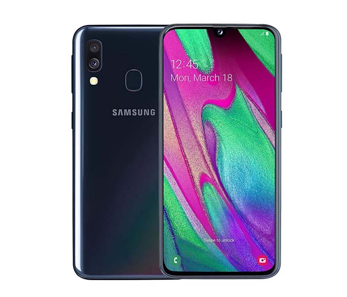 Samsung Galaxy A40 4GB RAM 64GB Smartphone - Black - Zoom Image 5