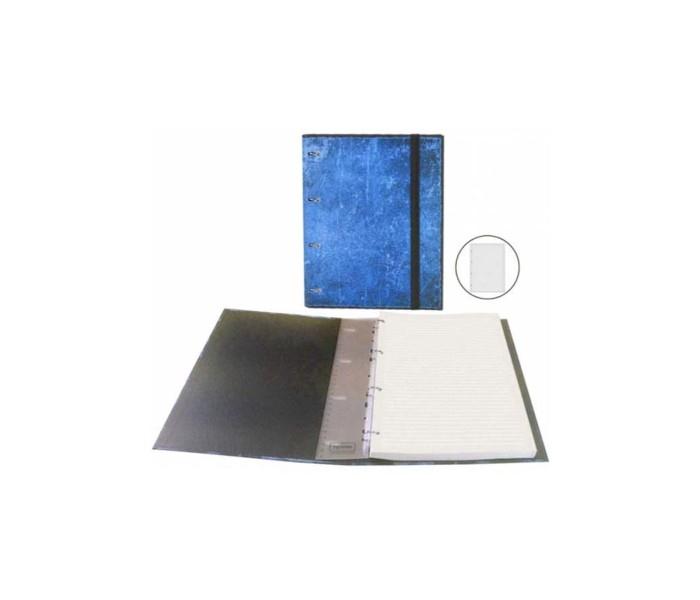 Senfort 91041 A4 Ring Notebook Blue - Zoom Image