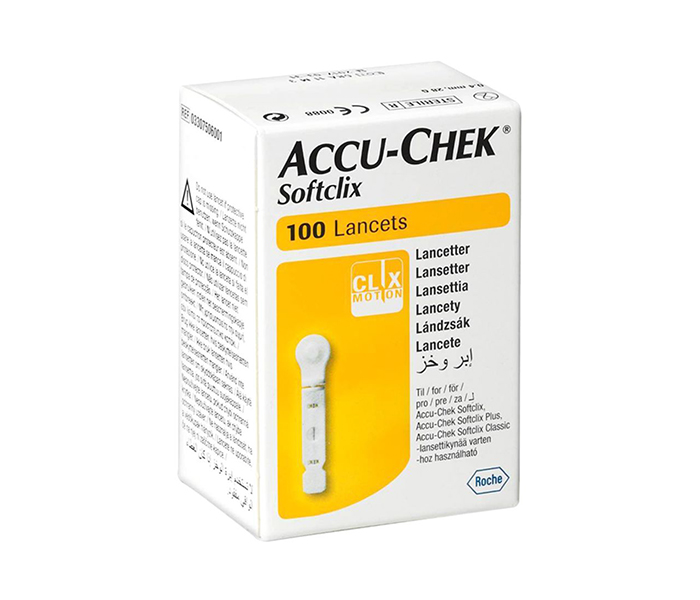 Accu-Chek N14058663A Sofclix - 100 Lancets - Zoom Image