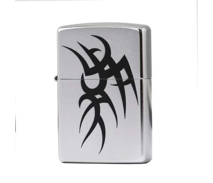 Zippo 29694 Tribal Tattoo Lighter Silver - Zoom Image 2