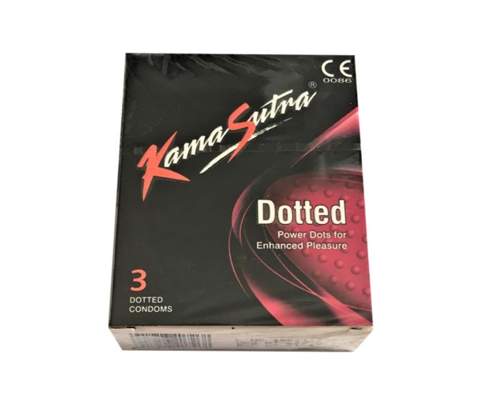 Kamasutra N15230901A 3 Piece Dotted Condom Pack - Zoom Image