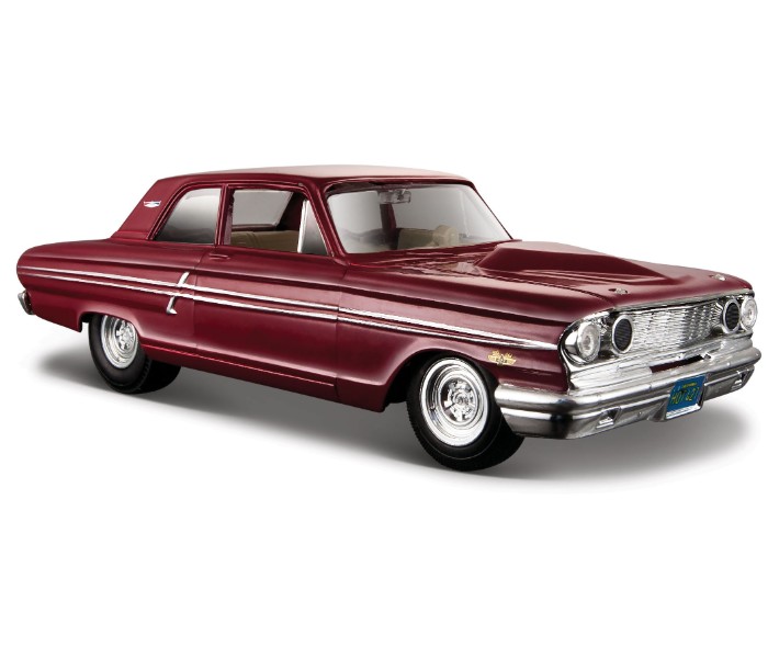 Maisto Tech 31957 1:24 SE (B) 1964 Ford Fairlane Thunderbolt Maroon - Zoom Image