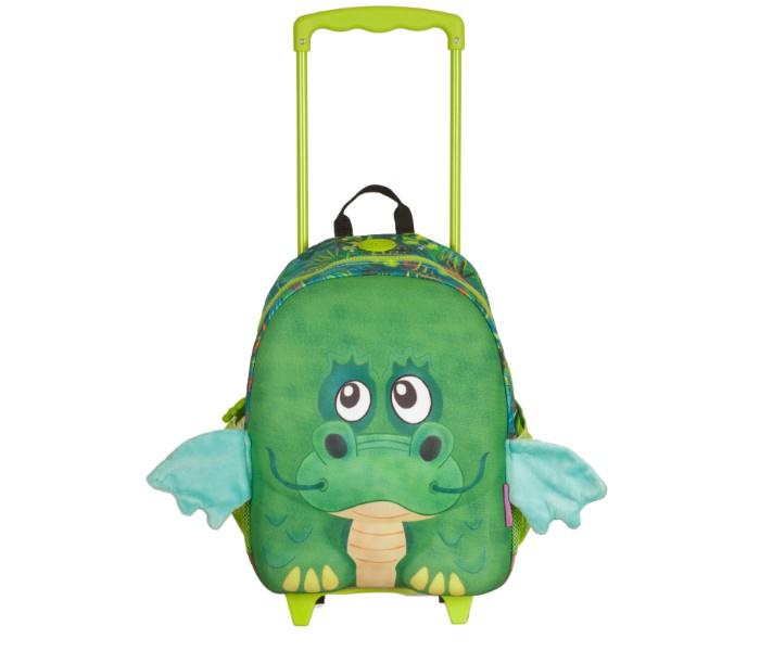 Okiedog 86011 Wildpack Junior Trolley Dragon W-Eva Front Size M For Unisex Green - Zoom Image 2