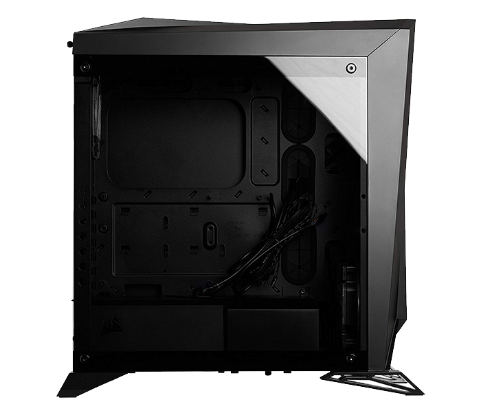 Corsair CC-9011140-WW Carbide Series SPEC-OMEGA RGB Mid-Tower Tempered Glass Gaming Case - Black - Zoom Image 3