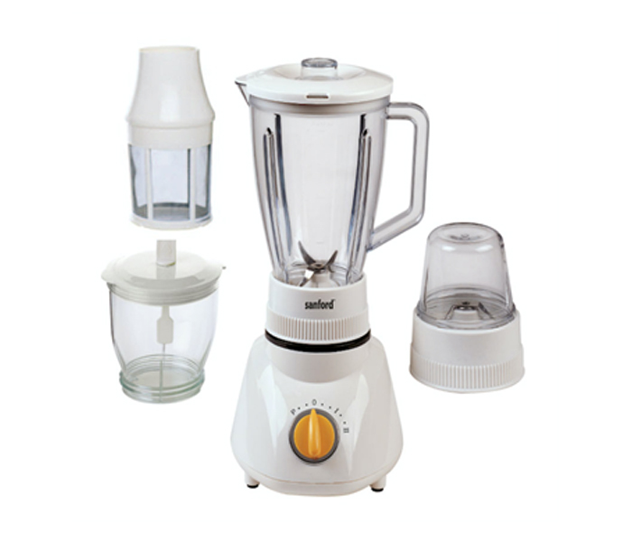 Sanford SF5525BR 1.6Litre BS 400W 3 in 1 Juicer Blender - White - Zoom Image