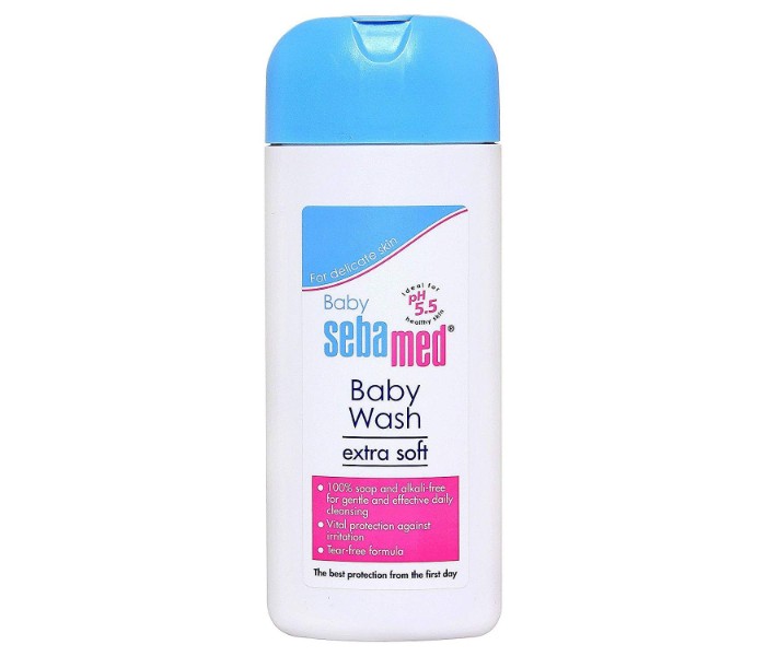 Sebamed 015SM015 Extra Soft Baby Wash 200 ml - Zoom Image 3