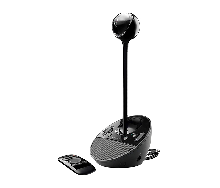 Logitech 960-000867 BCC950 Full HD ConferenceCam with Remote - Black - Zoom Image 1