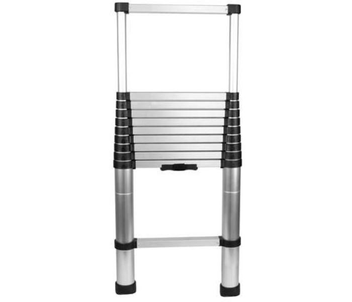 Geepas GT59047 3.2M Telescopic Ladder Silver, Black - Zoom Image