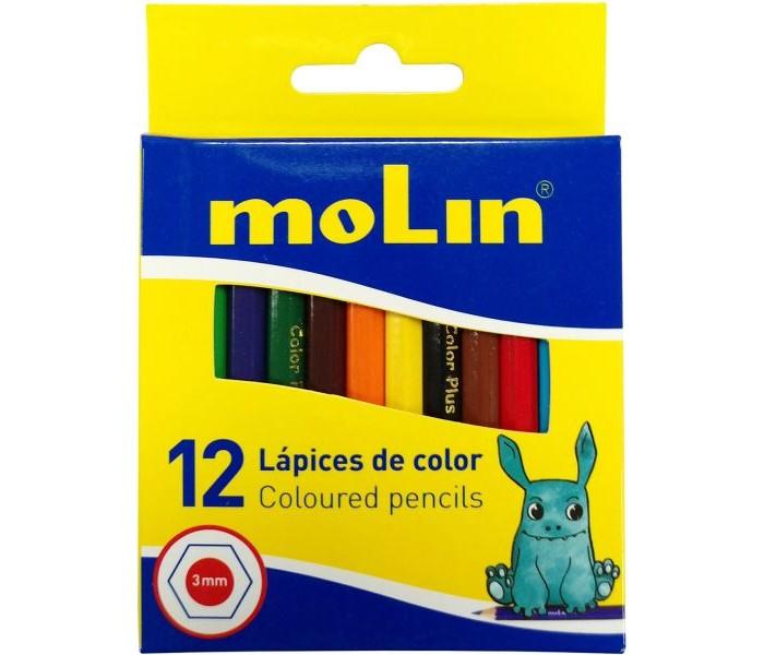 Molin LCP470-12B Box Of 12 Coloured Pencils Multicolor - Zoom Image