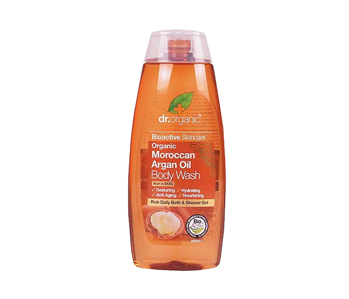 Dr.Organic N11920965A Moroccan Argan Oil Body Wash - 250ML - Zoom Image