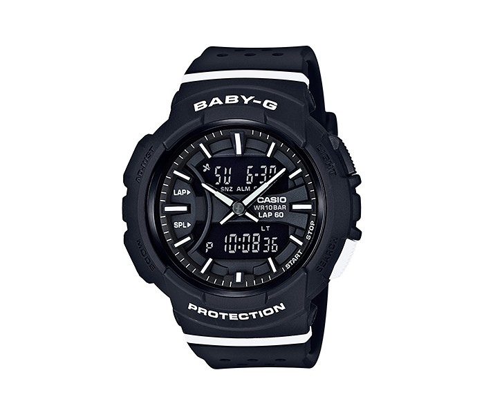 Casio G Shock BGA-240-1A1DR Womens Analog and Digital Watch Black - Zoom Image