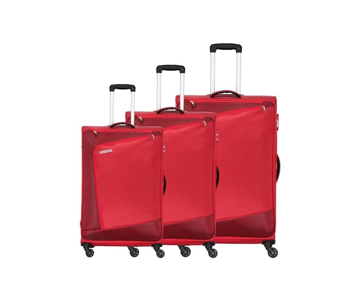 American Tourister GAT104LUG02562 Vienna Spinner 3 Piece Set Red - Zoom Image 3