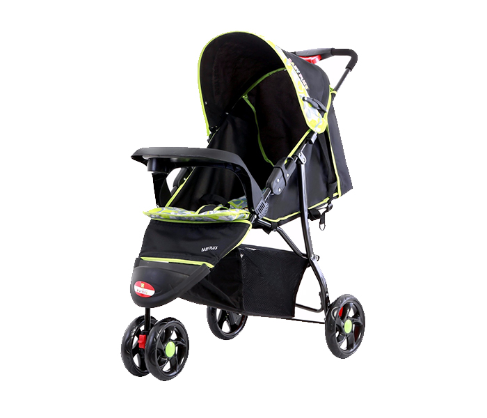 Baby Plus BP7739 Baby Stroller - Green Print - Zoom Image 3