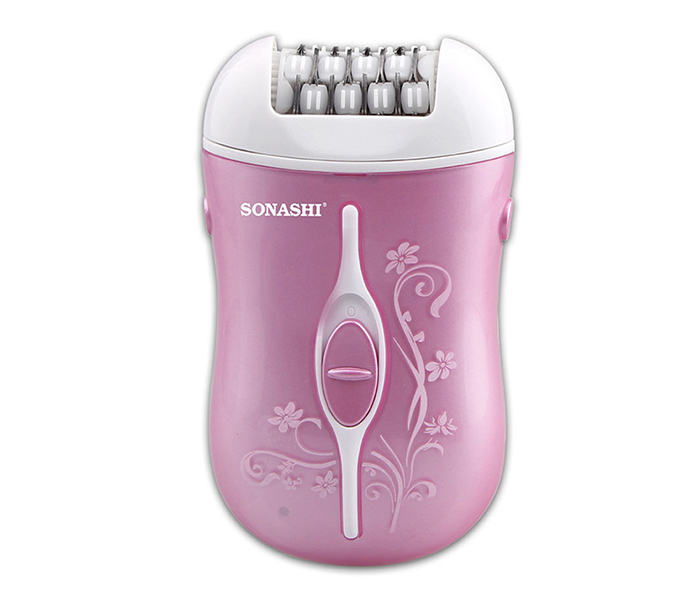 Sonashi SLD-817 Rechargeable Lady Epilator, Pink - Zoom Image 4