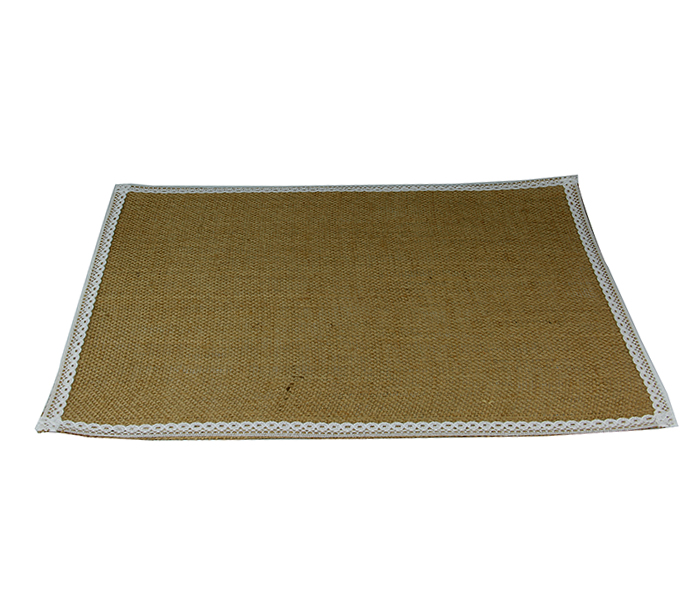 Taqdeer 851-86 Jute Decorative Table Mat - 12Pcs Set - Zoom Image 4