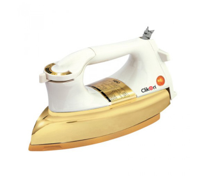 Clikon CK2131 Heavy Electric Iron Box - Gold - Zoom Image