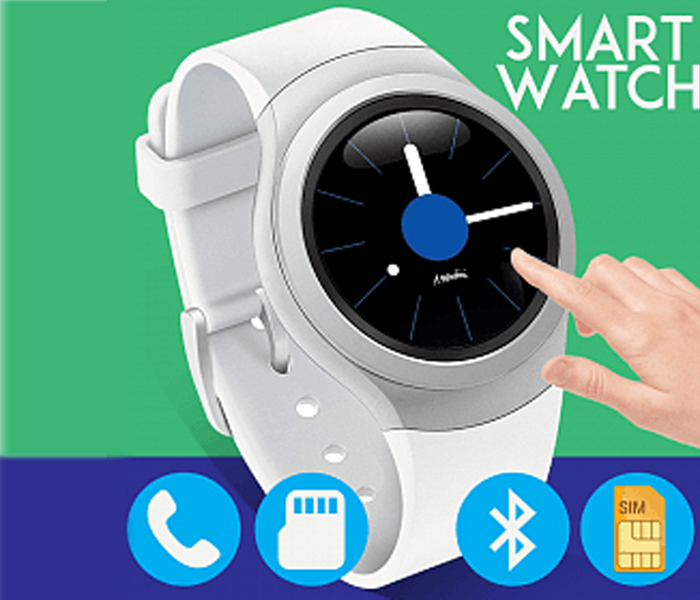 BSNL BW-24 Smart Watch Mobile for Android Silver - Zoom Image 4